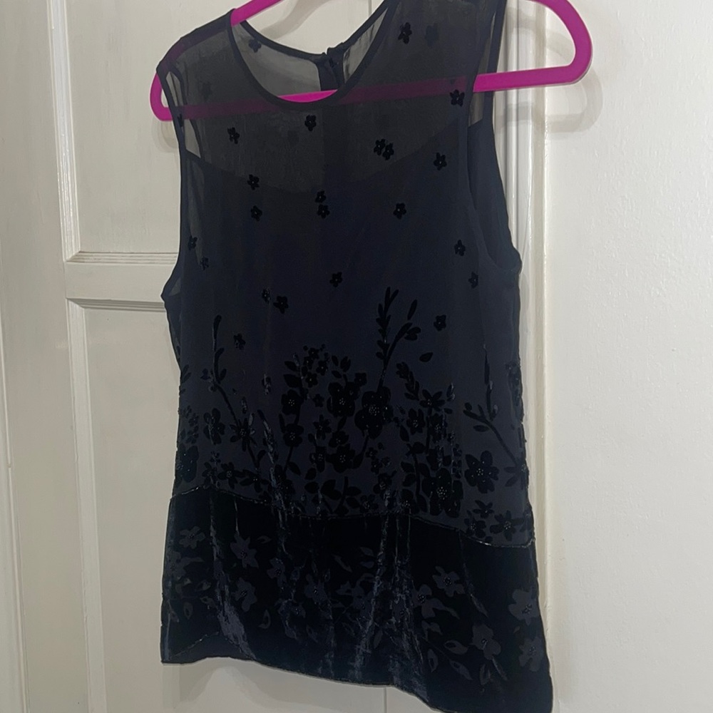 Silk/ Rayon Blend Beaded Embellishment Blouses